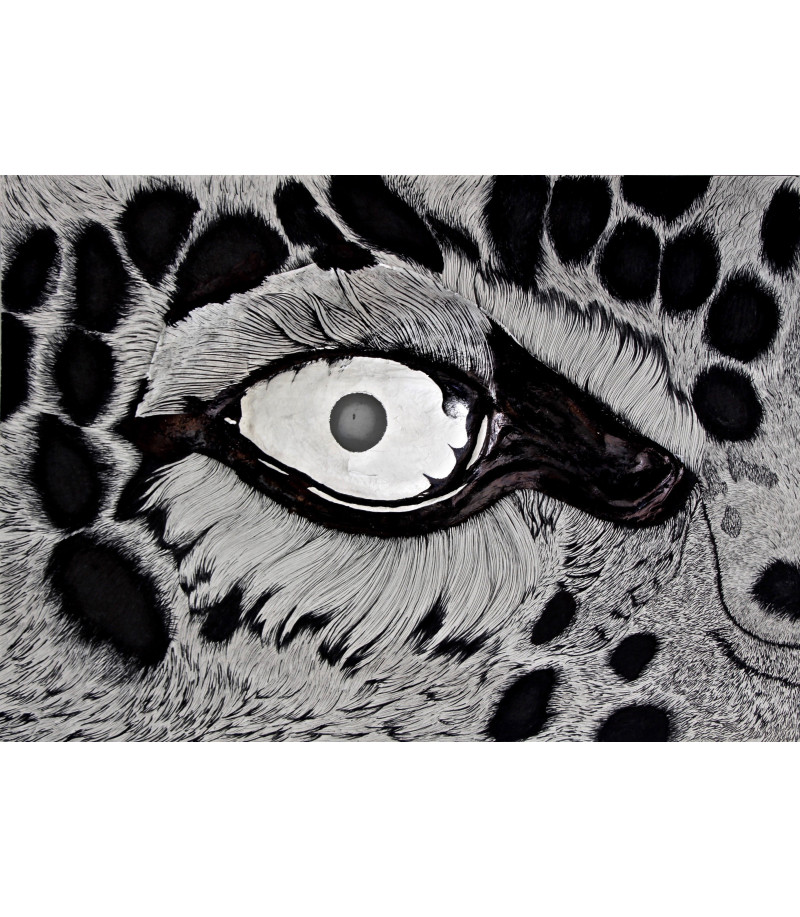 Oeil de léopard_Margaux_Massenet_Art_Animal_Art_Gallery