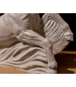 La Vague ("Demi-cheval" avec drapé)