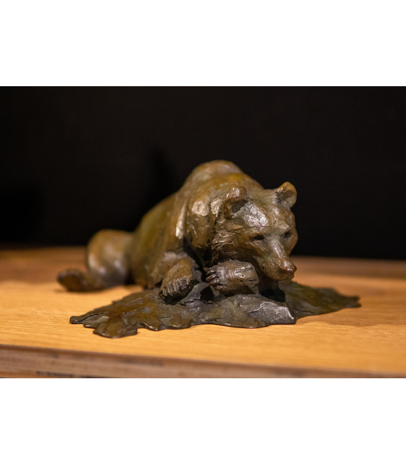 Sculpture bronze Le reve de miel petit modele Bodin