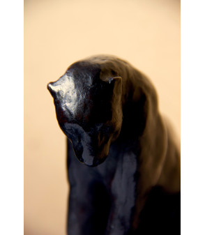 Panthère (petit modèle) par Igor Ly pour Animal Art Gallery Paris