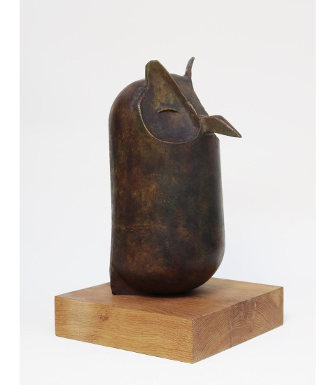 Sculpture Bronze Hibou Chouette Strelkov_Artiste_Animalier_Animal_Art_Gallery_Paris