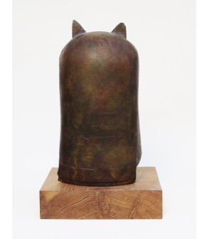 Sculpture Bronze Hibou Chouette Strelkov 2_Artiste_Animalier_Animal_Art_Gallery_Paris