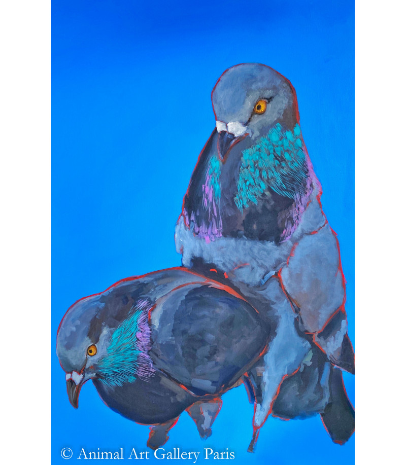 Peinture-Oiseau-Weird-if-you-make-it-so-Thibaut-Dapoigny
