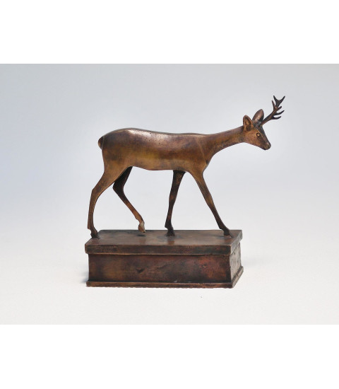 Chevreuil_Strelkov_Artiste_Animalier_Sculpture_Bronze_Animal_Art_Gallery_Paris