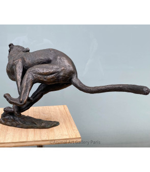 Sculpture-Bronze-Agression-de-guepard-Vassil (5)