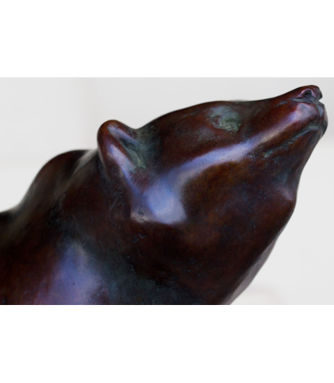Sculpture en bronze (ours) par Igor LY pour Animal Art Gallery Paris