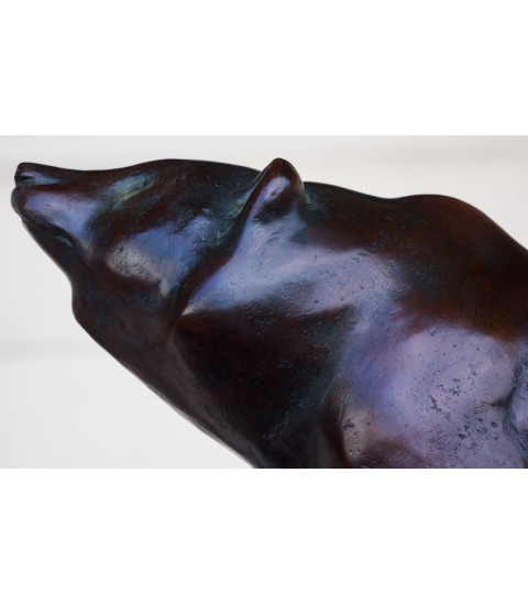 Sculpture en bronze (ours) par Igor LY pour Animal Art Gallery Paris