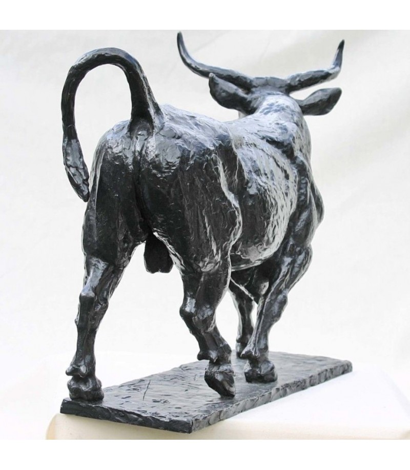 Sculpture Bronze Taureau Strelkov AnimalArtGalleryParis