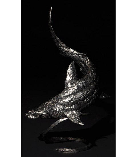 SPIRAL GLIDLE (requin marteau) par Mick Doellinger pour Animal Art Gallery Paris