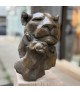MÈRE SÉVÈRE (moyen modèle) - (lionne, lion, lionceau)