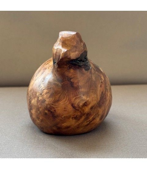 Caille (genévrier), par Joachim et Christian Belmas pour Animal Art Gallery Paris