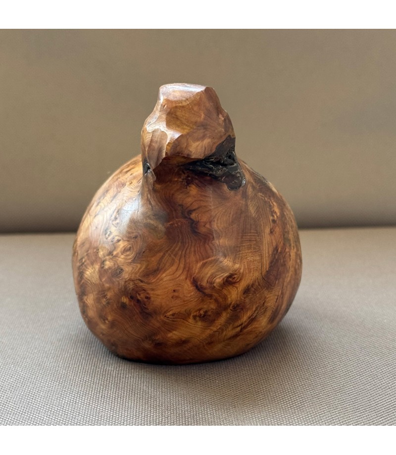 Caille (genévrier), par Joachim et Christian Belmas pour Animal Art Gallery Paris
