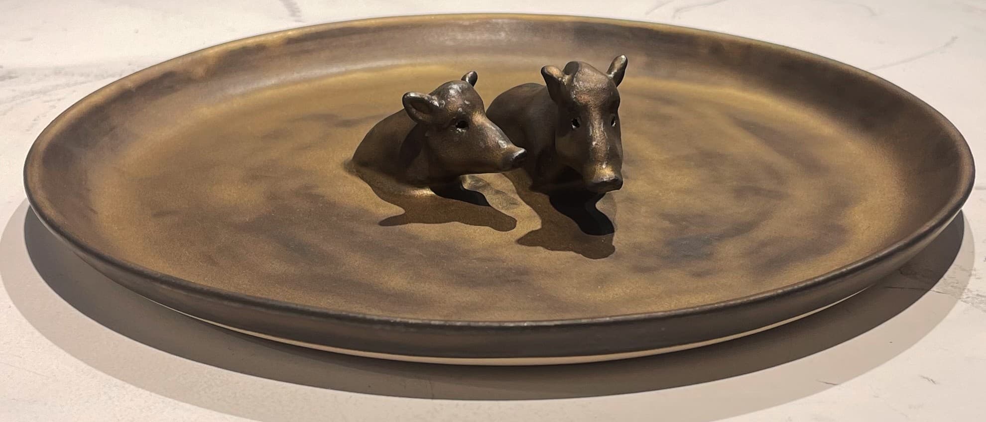 LA QUEUE DE L'ETANG (Assiette plate) - sanglier