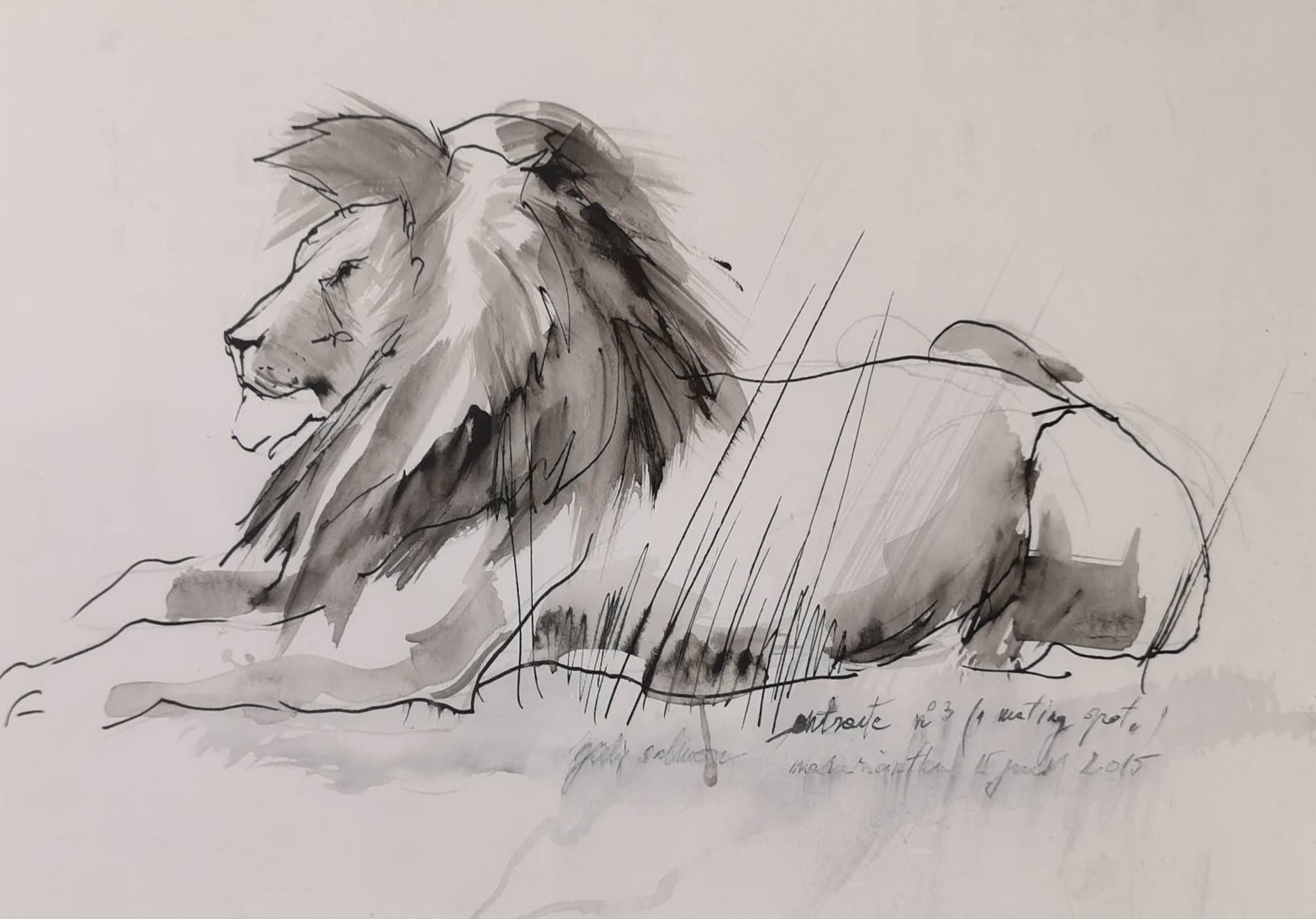 ENTRACTE No3 (LION AU REPOS)