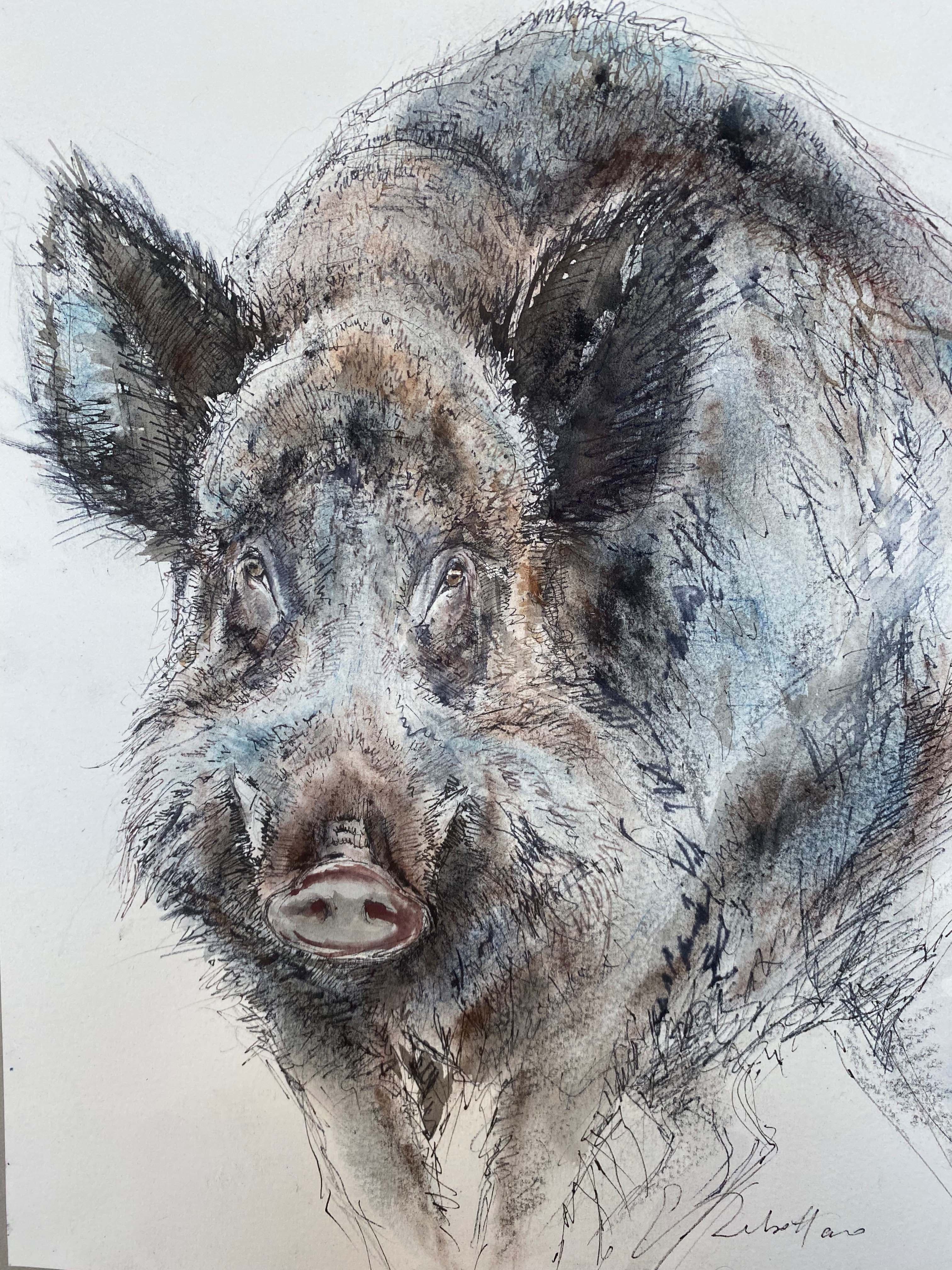 SOLITAIRE 2 (sanglier)