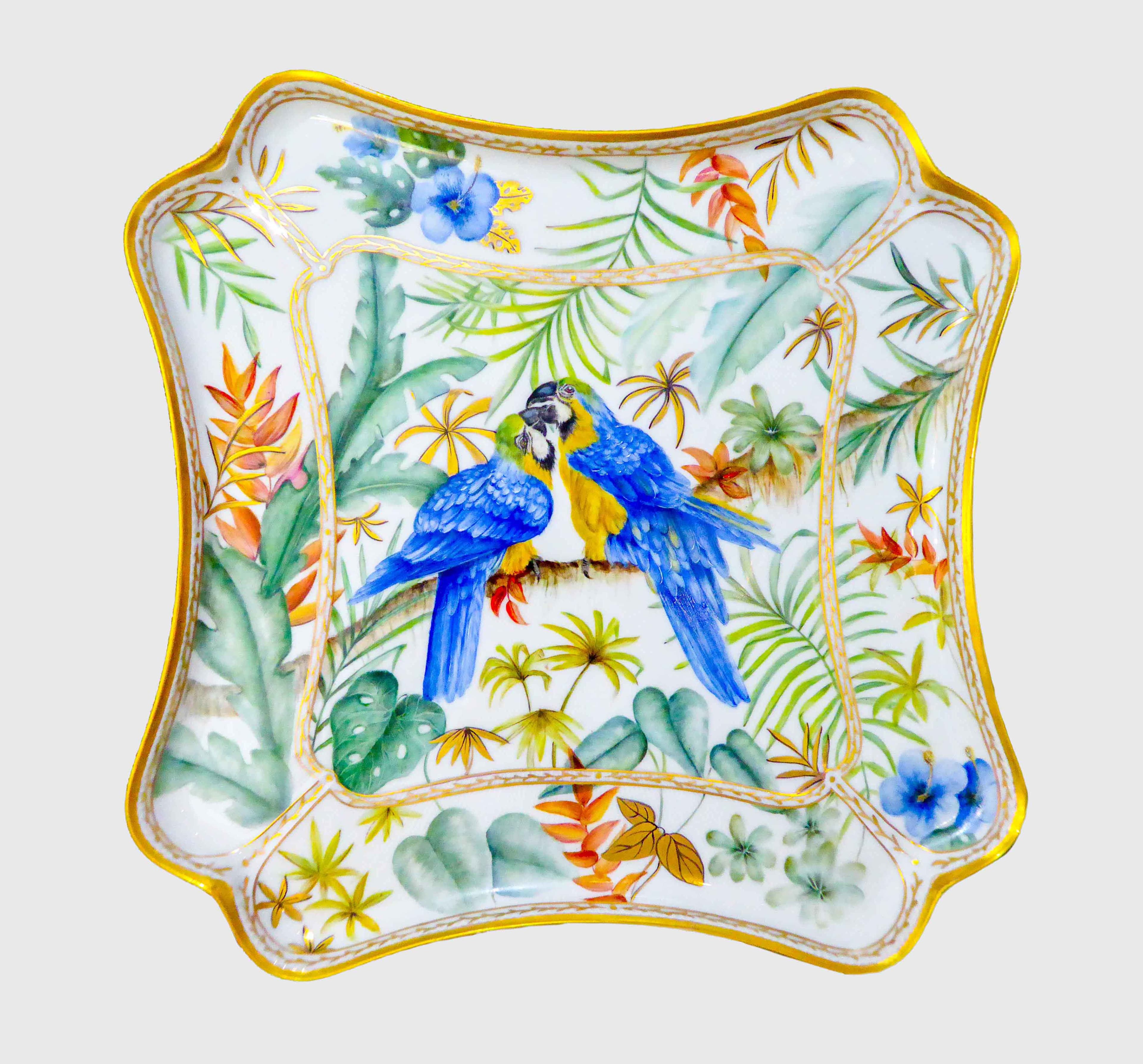 PLATEAU TROPICAL JUNGLE PARROTS (Perroquets)