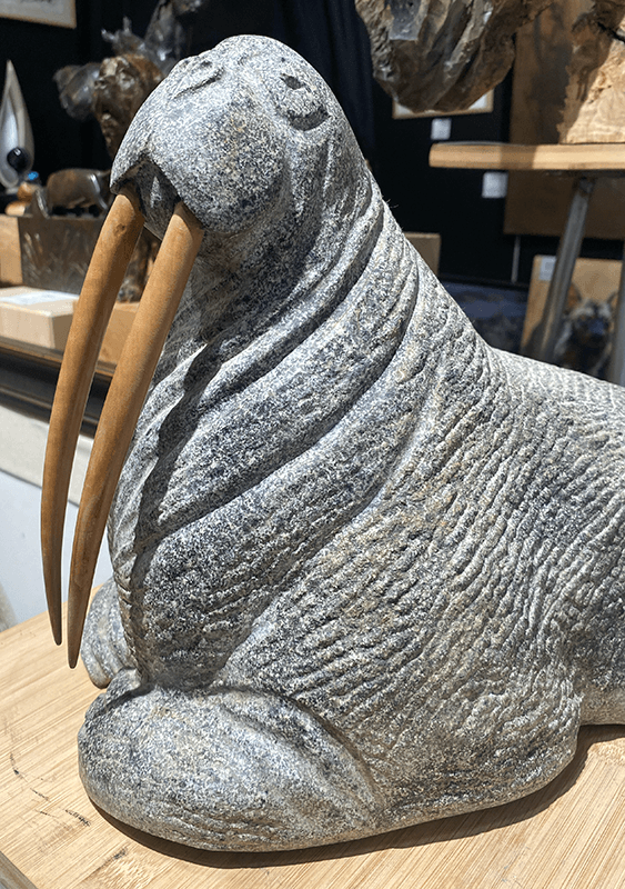 MORSE (sculpture en marbre)