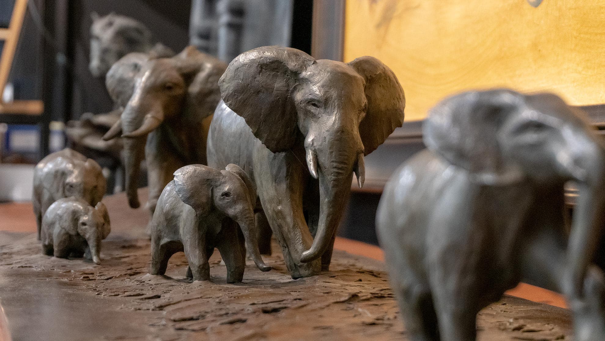 PASSAGE A GUE (éléphants)