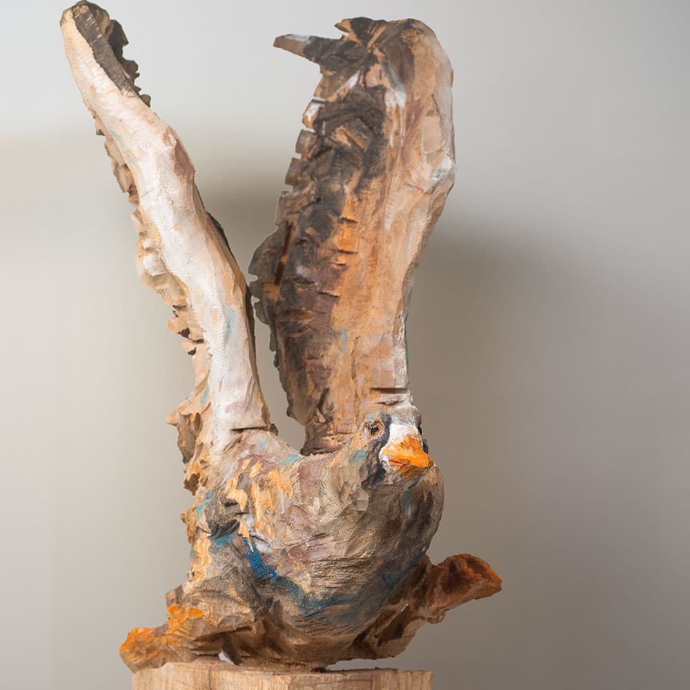 Guillaume Belin Pour Animal Art Gallery Paris   Oie 3