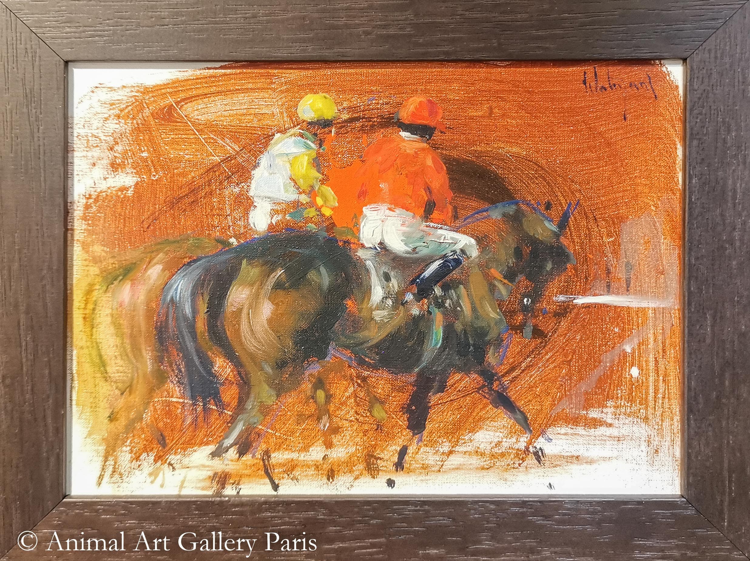 CASAQUE ROUGE (chevaux)
