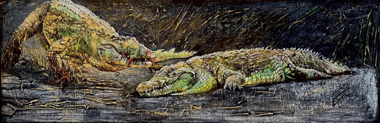DE SYMPATHIQUES CROCODILES