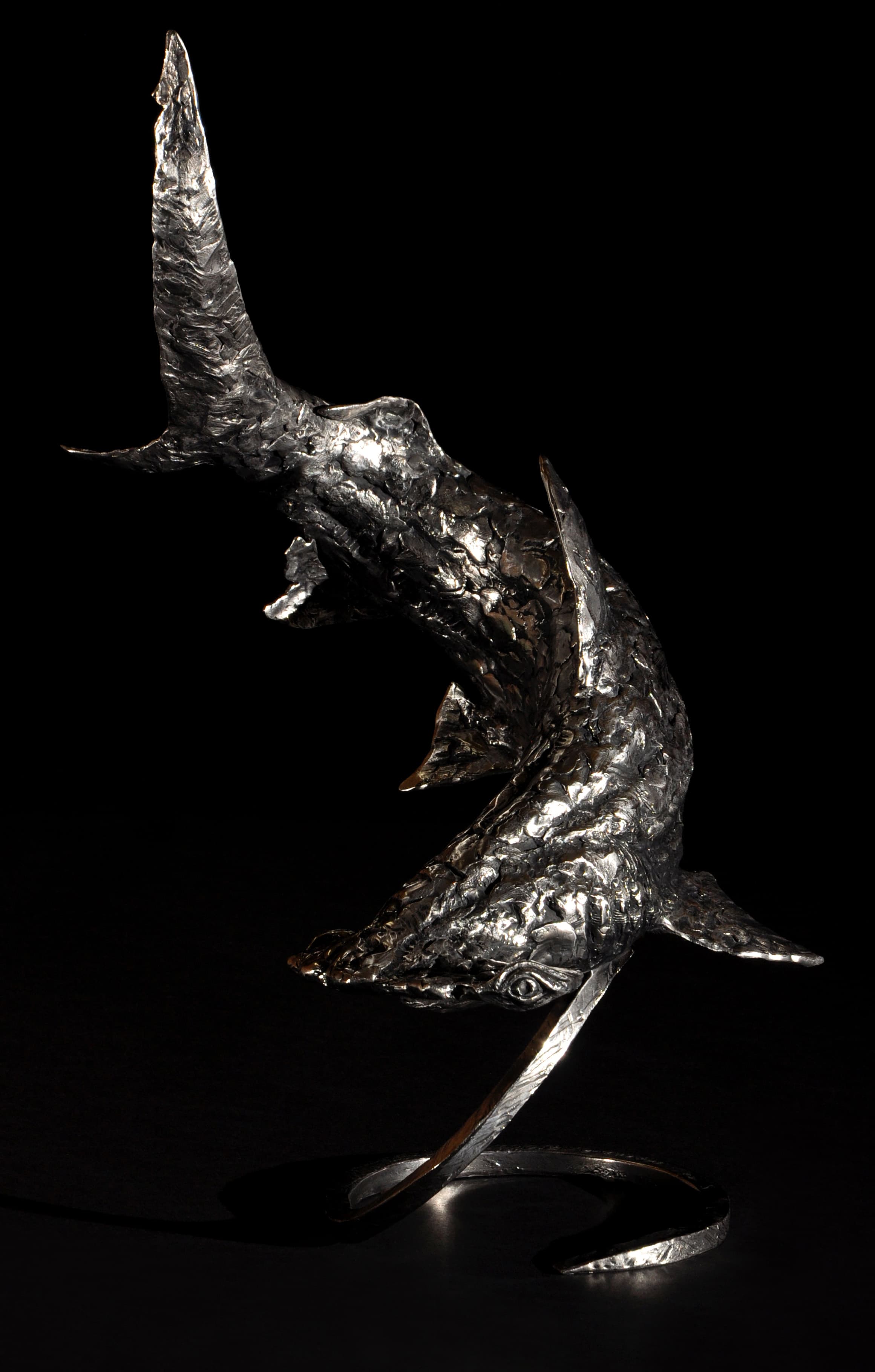 Sculpture Acier Inoxydable Spiral Glidle Doellinger