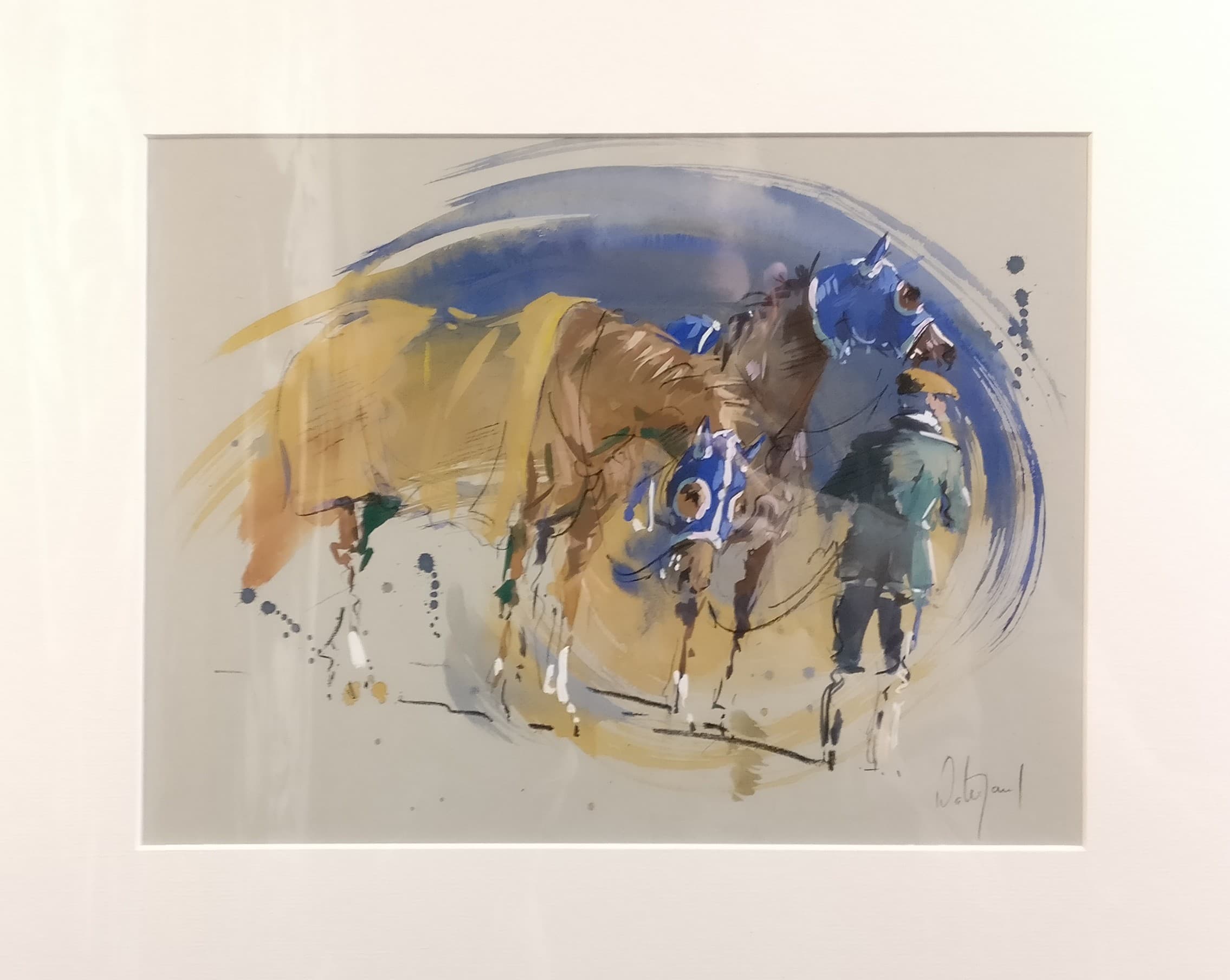CAMAILS BLEUS (cheval)