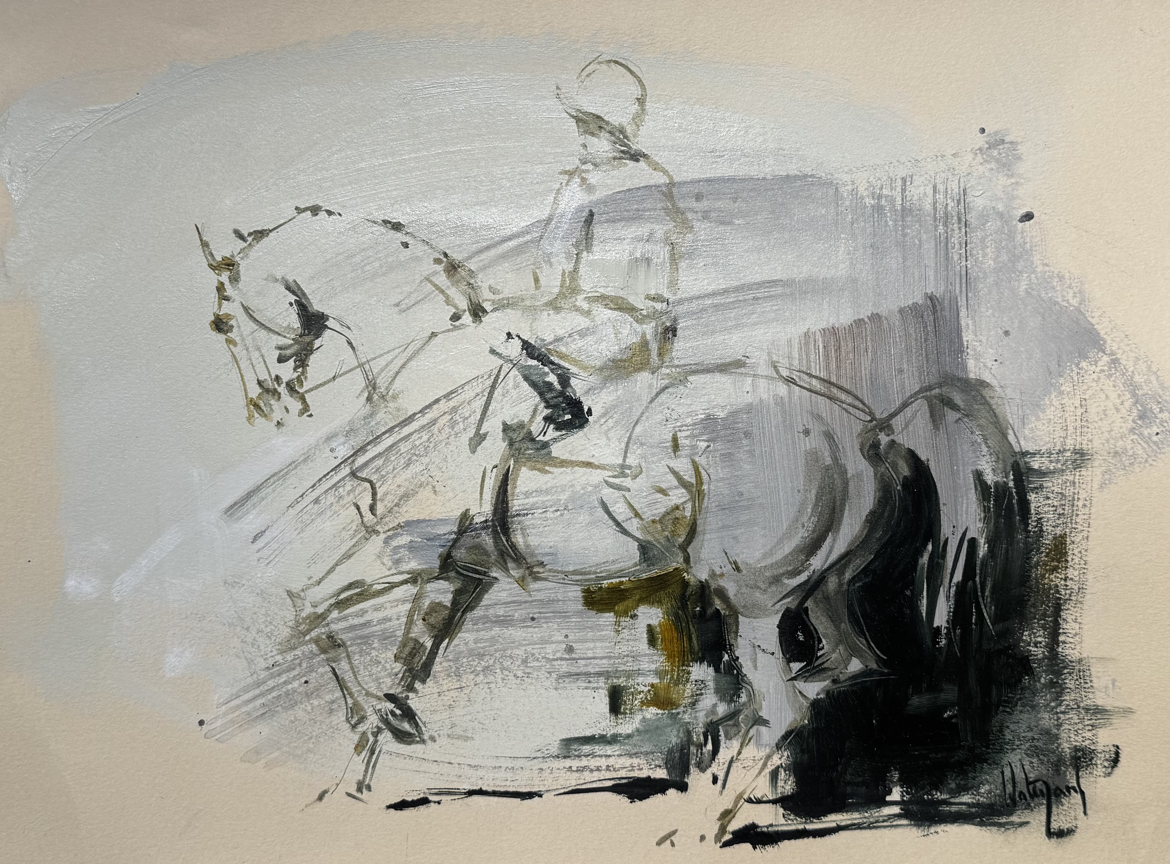 JOCKEY ET CHEVAL