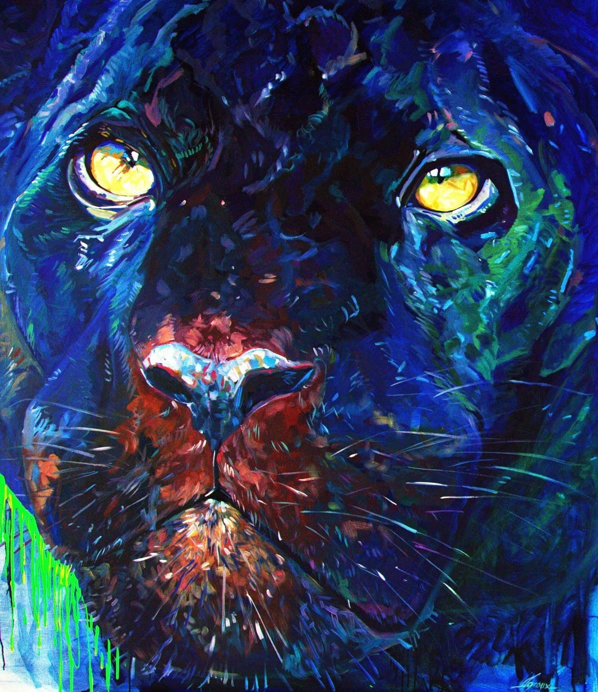 \"Spectre bleu\" (Panthère)