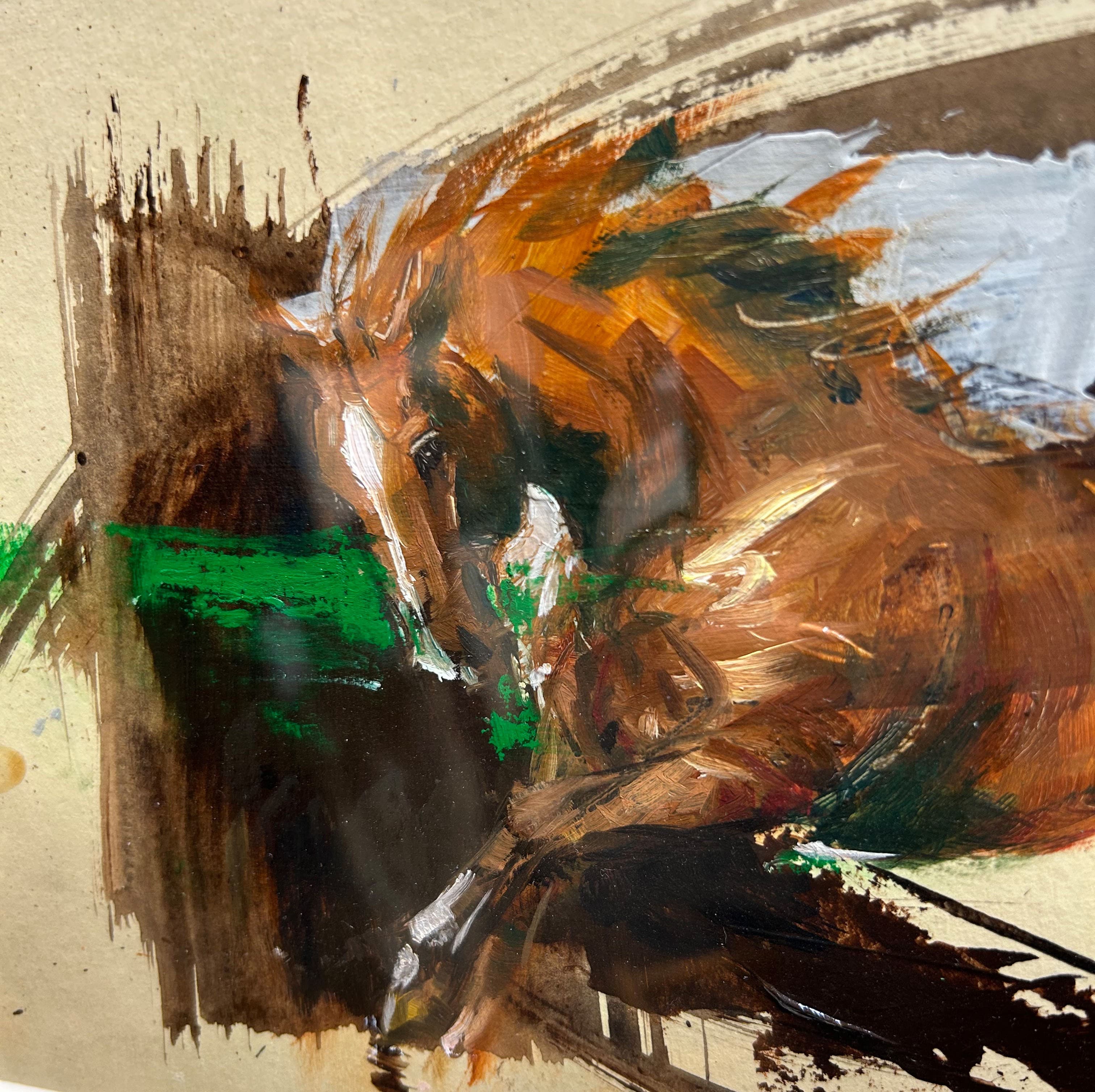 EN LIBERTÉ (Cheval au galop)
