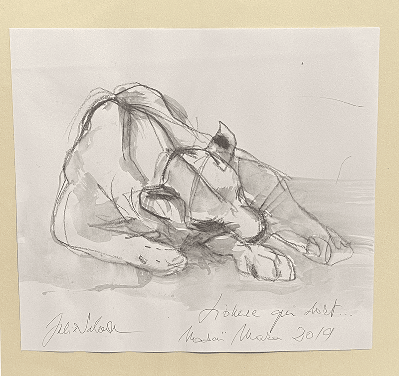 LIONNE QUI DORT