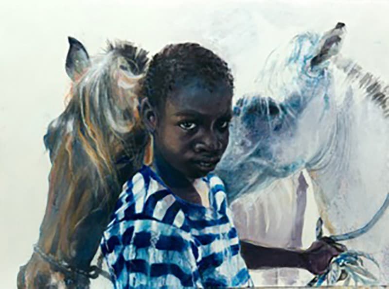 ENFANT SEVERE MEFIANT (chevaux)