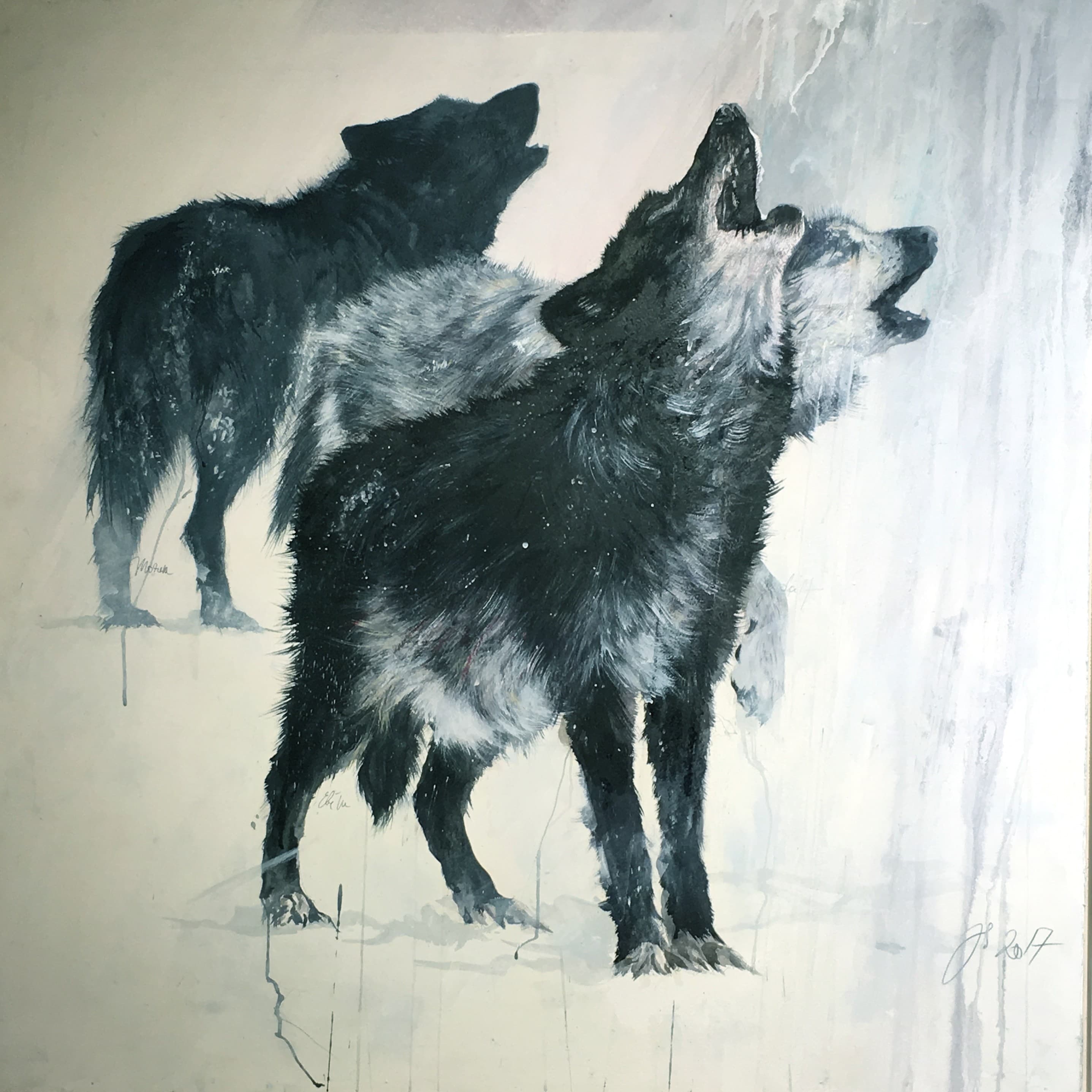 CHORALE D'HIVER (loups)