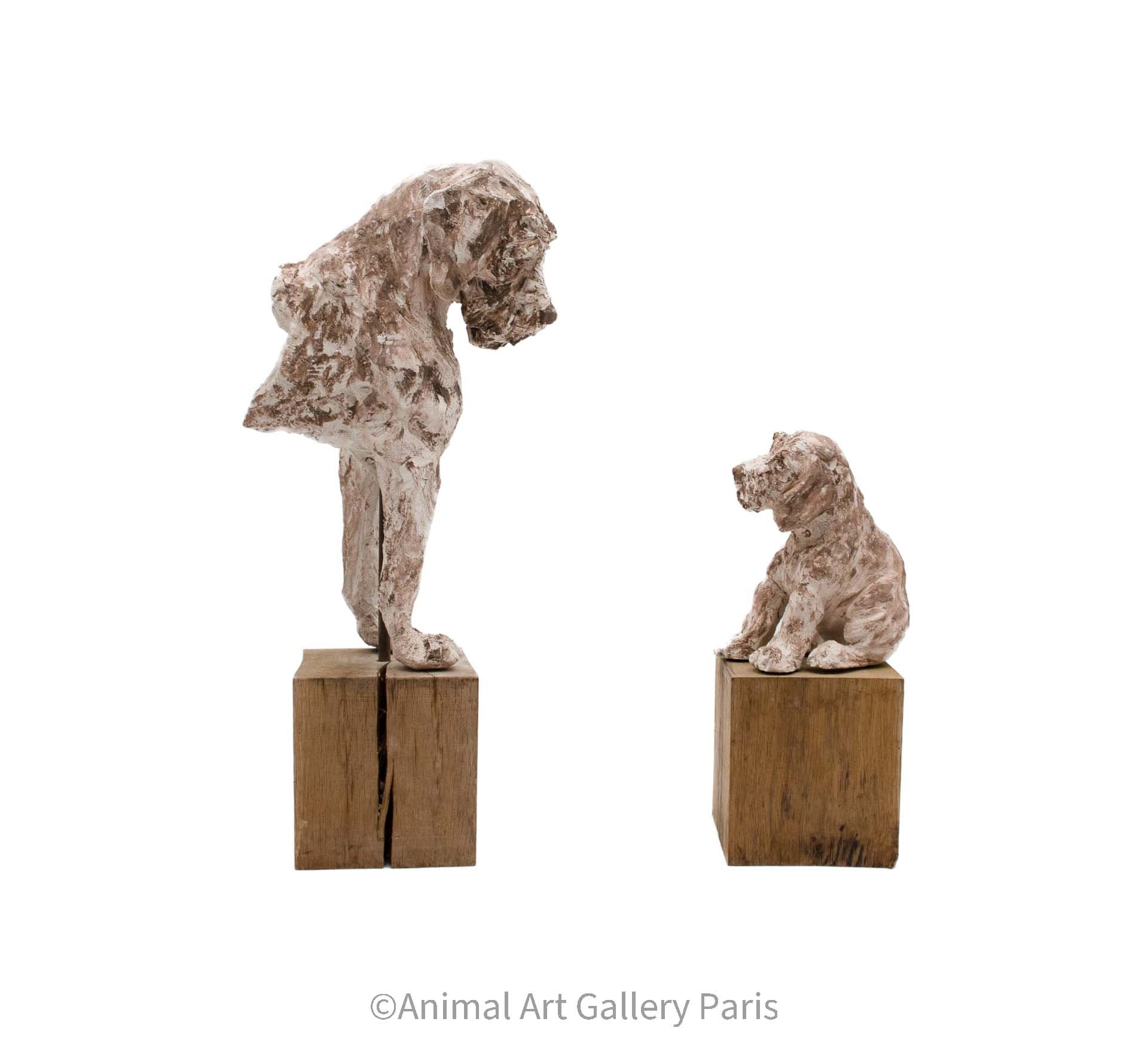 DUO DE DRAHTHAAR (chiens)