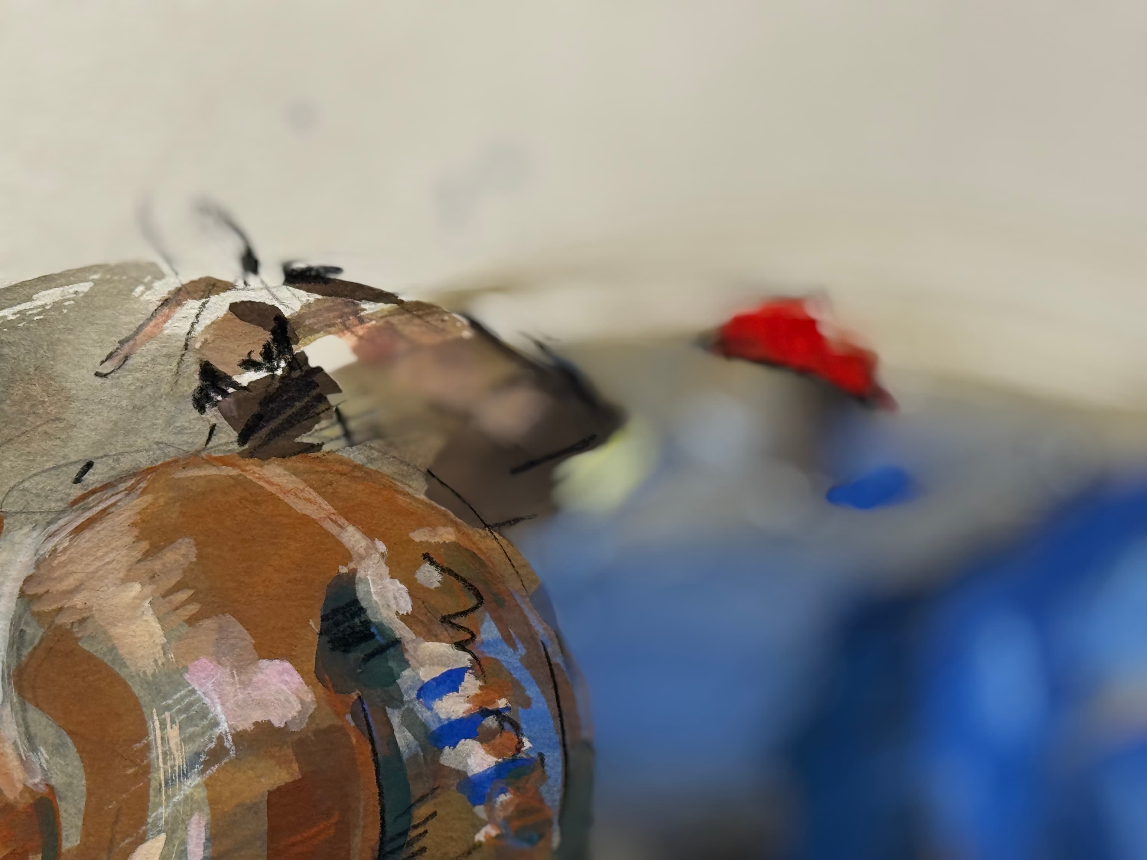 PONEYS DE POLO, par Hubert de Watrigant pour Animal Art Gallery Paris