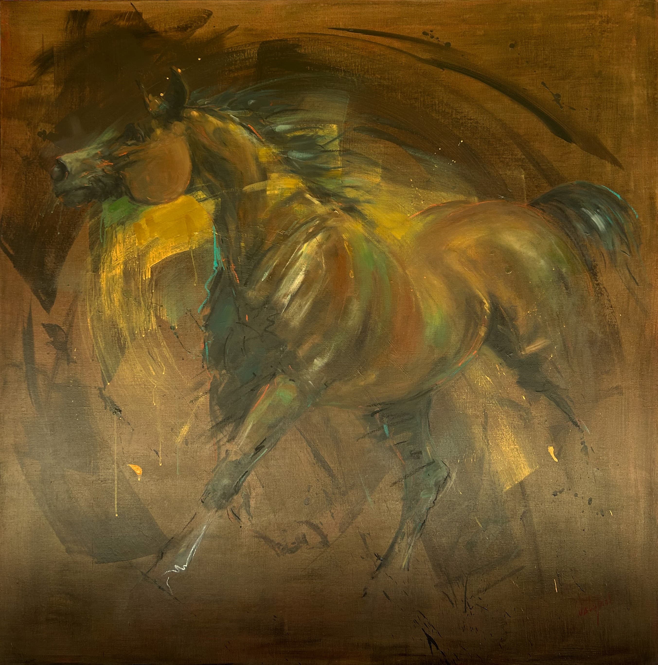L'ÉTALON (cheval)